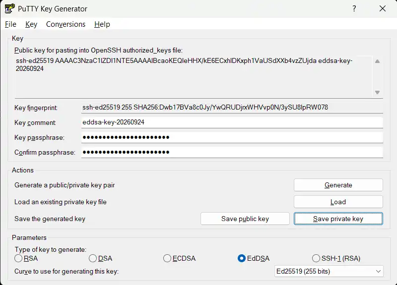 ssh-keys-saving